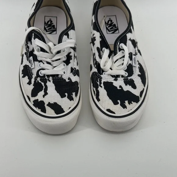 Vans Premium Authentic LX Style Cow Print Sneakers Men’s sz 11 - Picture 4 of 10